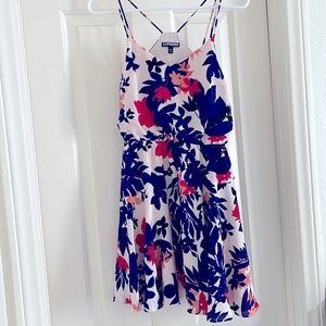 Express tropical floral dress